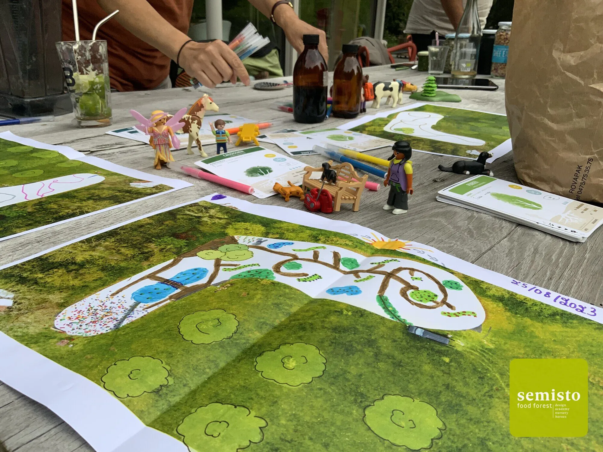 Jardin-forêt familial à Anhée — vue 4