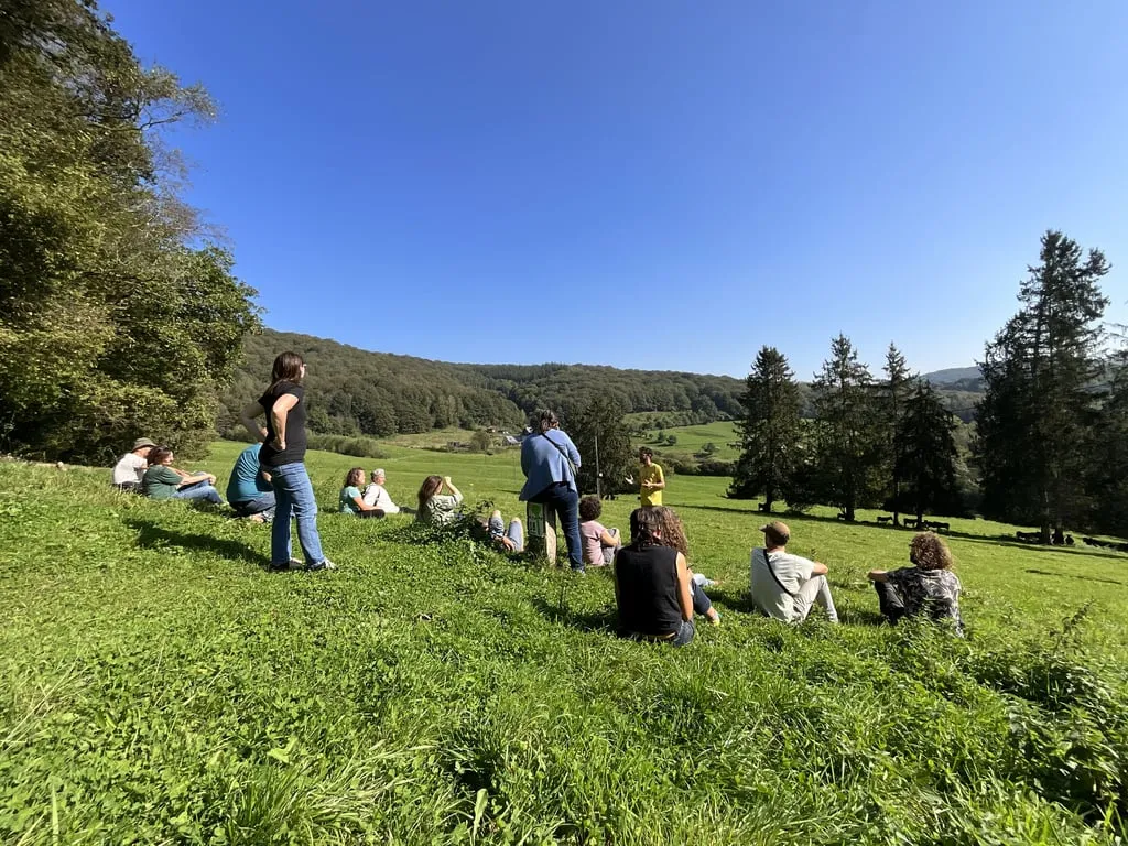 Plantation collective en forêt comestible