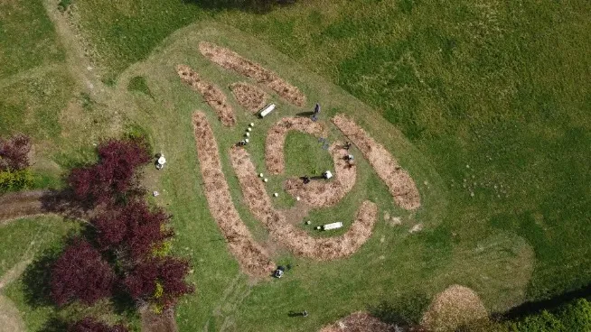 Jardin-forêt en spirale à la Chapelle Musicale Reine Elisabeth