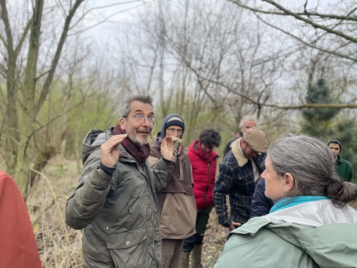 Journée de visite à la forêt comestible Ketelbroek — Septembre 2024 — vue 1