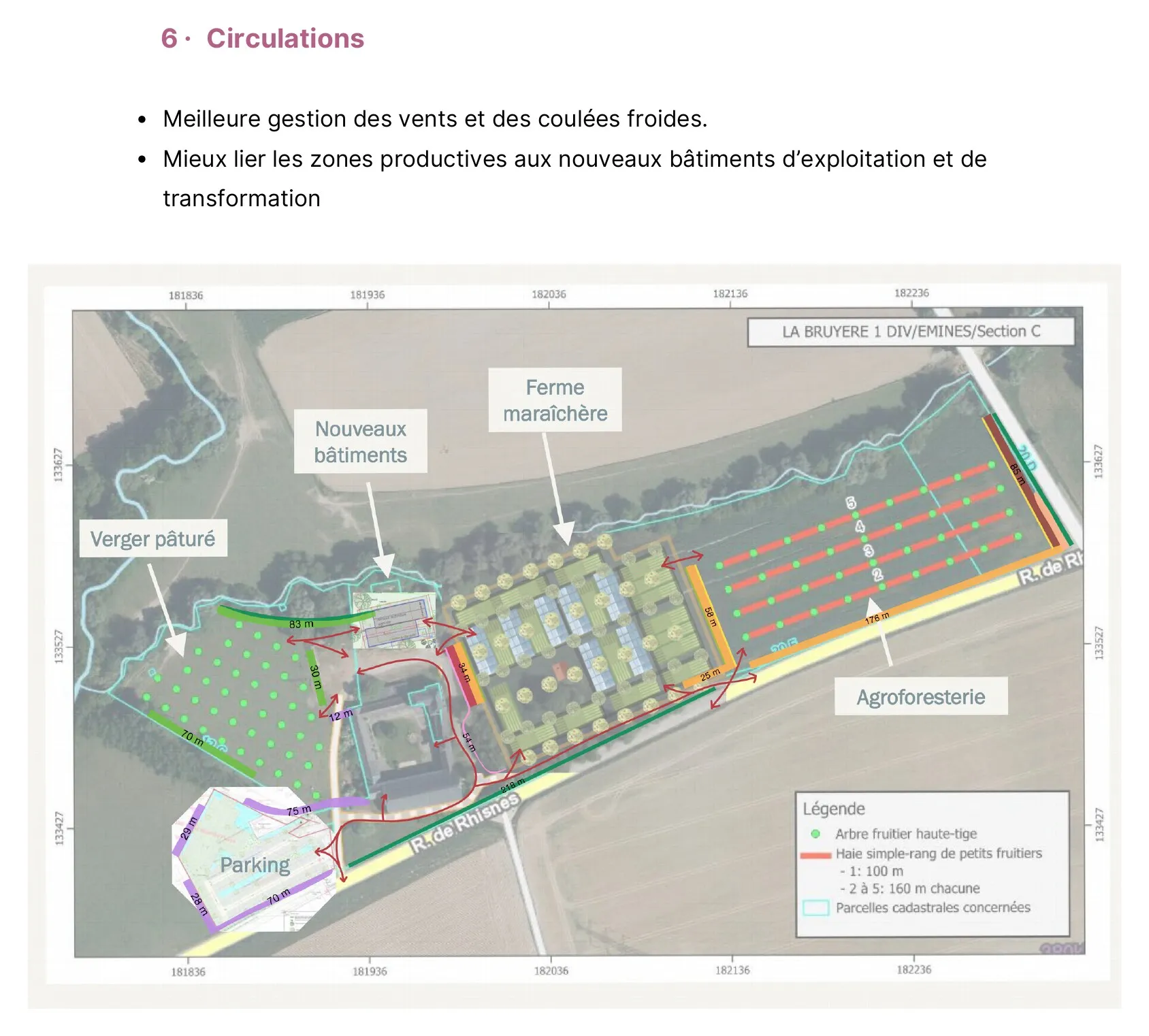 Les haies nourricières de la ferme d'Hulplanche — vue 5