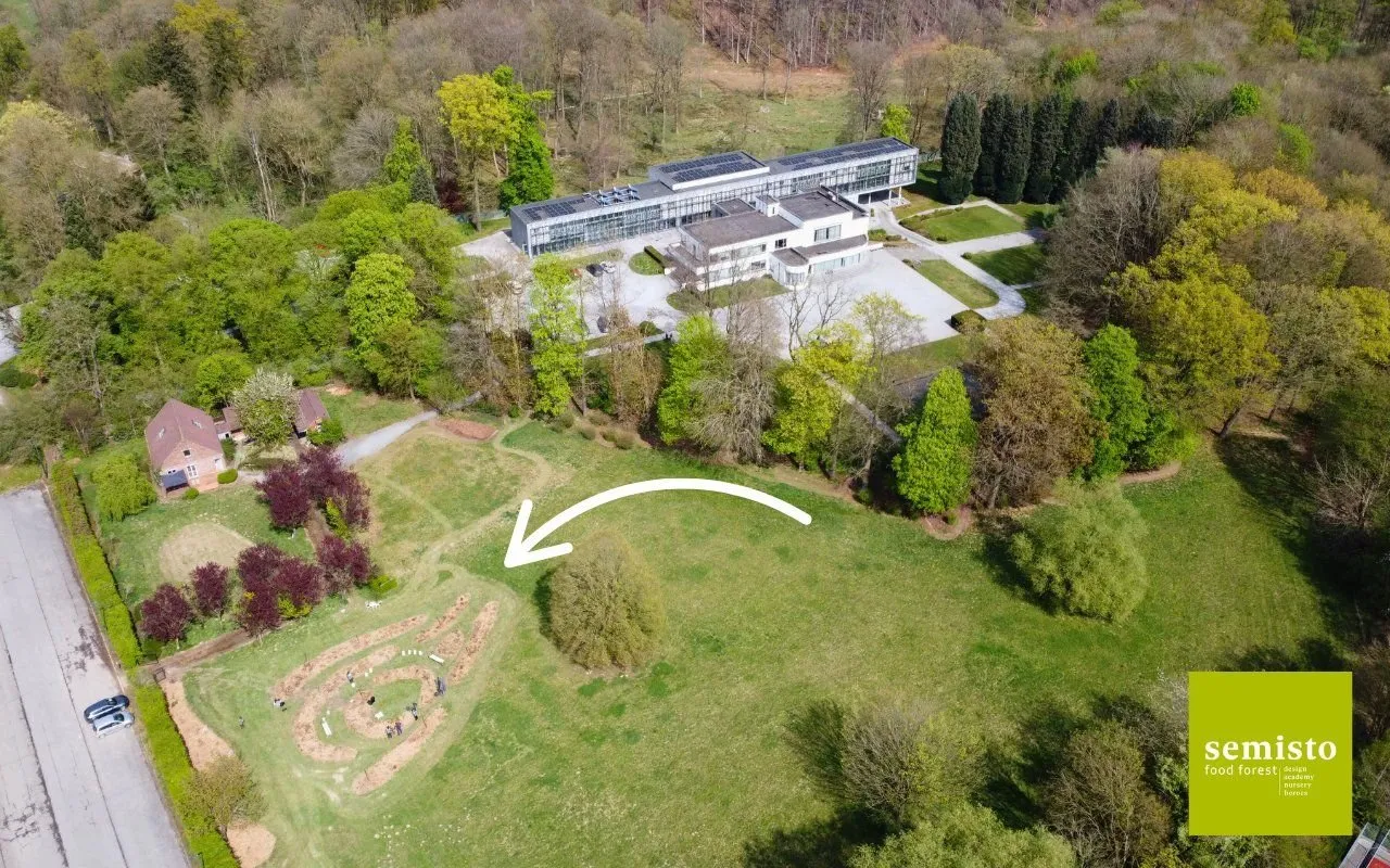 Jardin-forêt de la Chapelle Musicale Reine Elisabeth à Waterloo