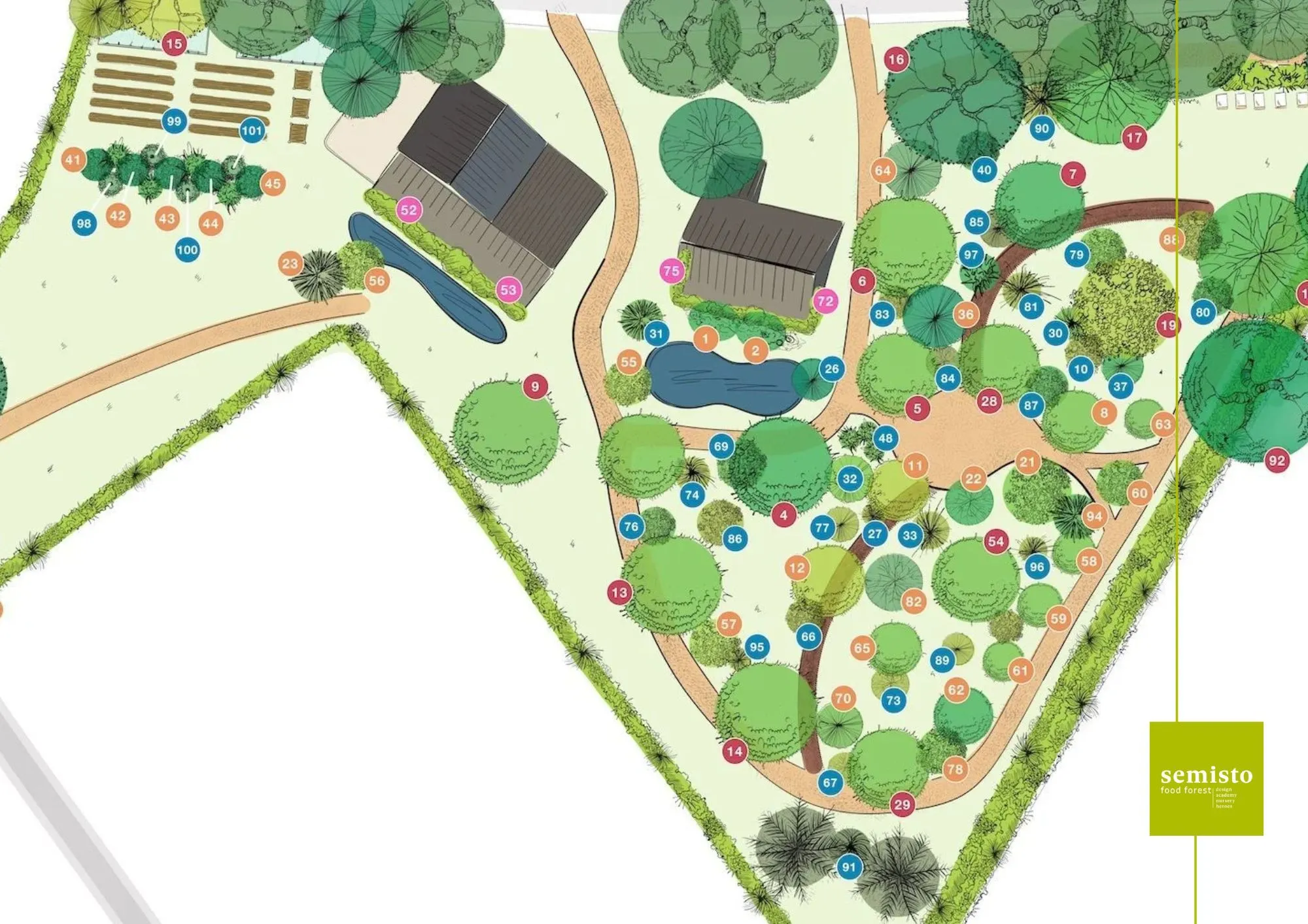 Jardin-forêt chez Geneviève et Antoine à Neufchâteau